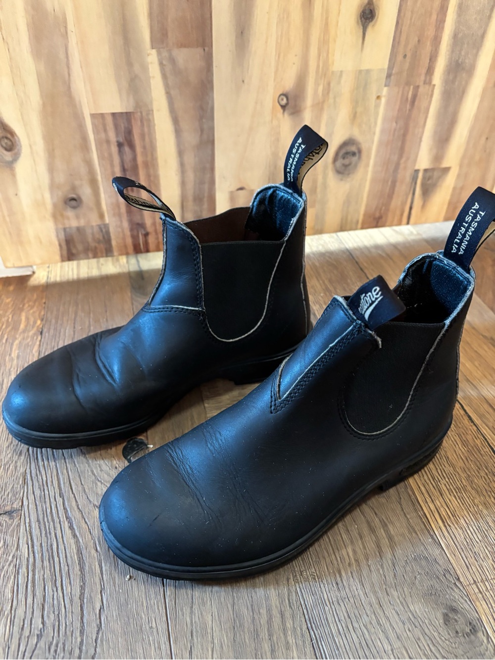 Blundstone Women's Chelsea Black Leather Sz 9